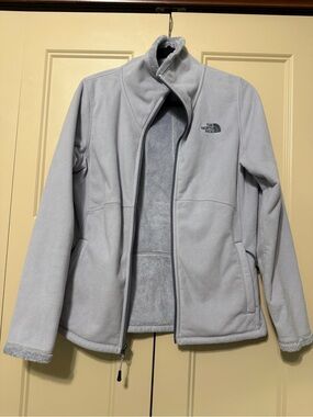 The North Face Light Gray Fleece Jacket